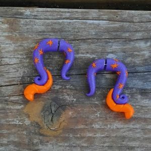 Color Clemson Earrings